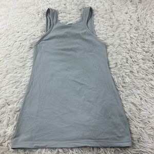 Lululemon Front Racer Tank Silver
